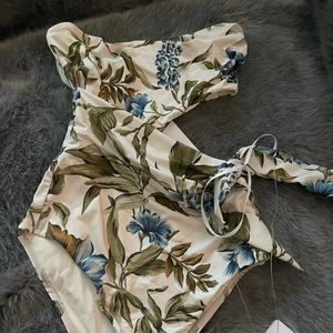 Zimmermann Aliane Scarf Tie One Piece